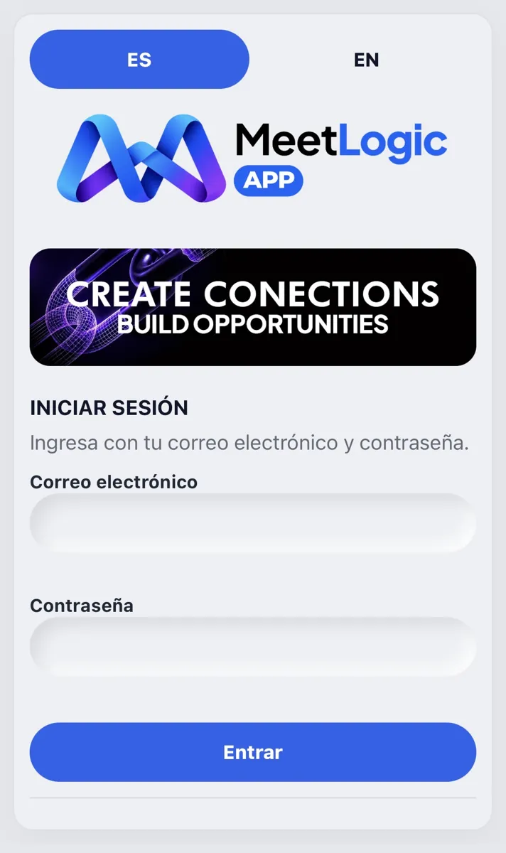 MÓVIL · Acceso desde el evento.